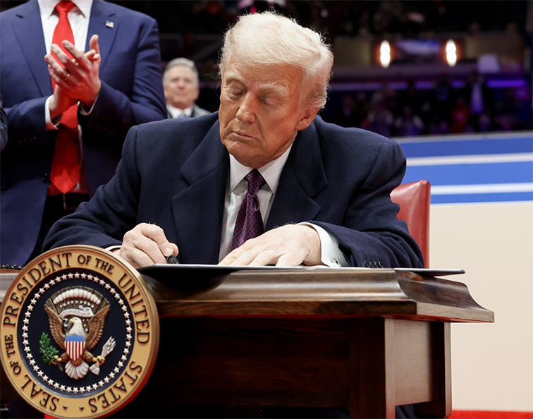 Trump signing executive order